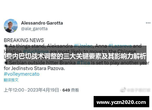 费内巴切战术调整的三大关键要素及其影响力解析